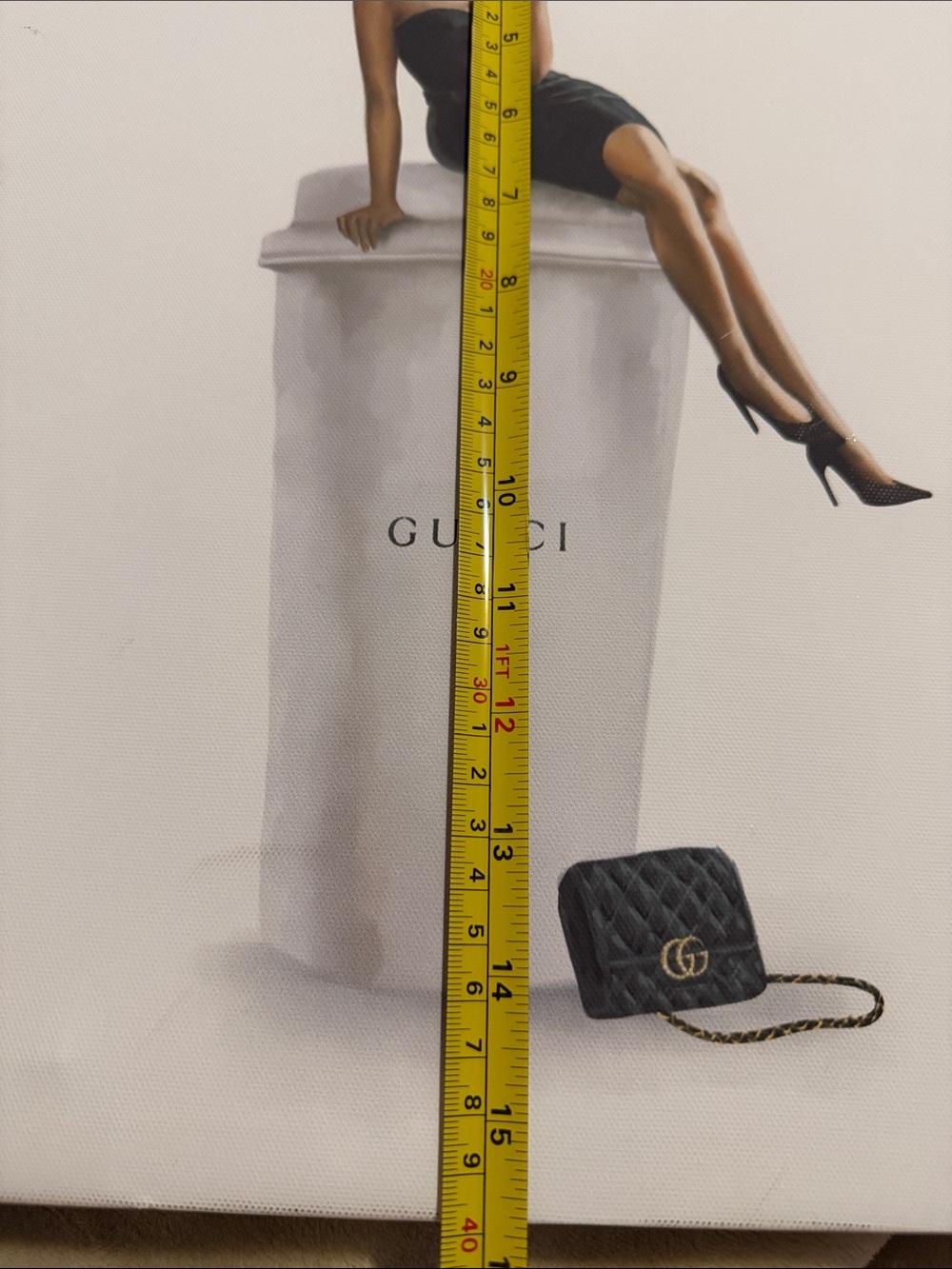 Vintage Gucci Novelty Wall Art Canvas Print- good condition, gucci lady❤️ - Picture 9 of 10